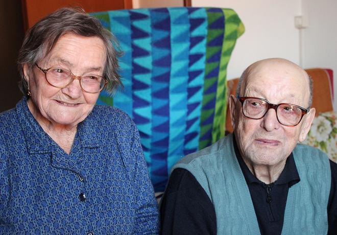 Augusto e Azzurra in festa per il settantesimo delle nozze