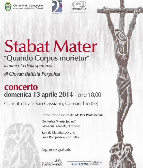 “Stabat Mater” il concerto di oggi inaugura i tanti eventi del litorale