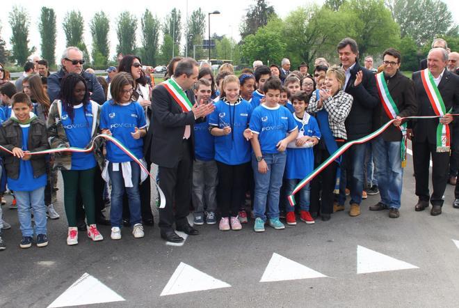 Poviglio, Sant’Anna in festa per la nuova rotonda