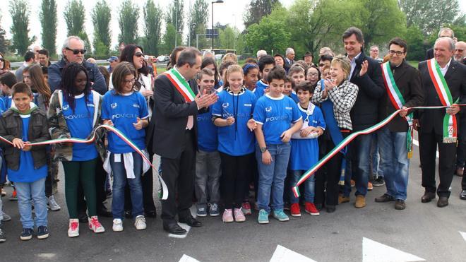 Poviglio, Sant’Anna in festa per la nuova rotonda