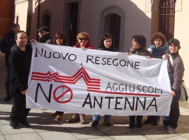 Il no di Aggius alla mega antenna 