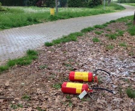 Vandali al parco Albero d’Oro 