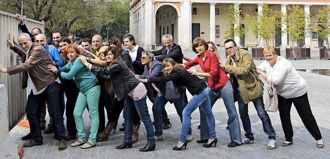 M5S, un flash mob contro il parcheggio 