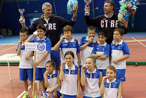 Tennis, il Ct Reggio mette in bacheca la Baby Cup Under 10