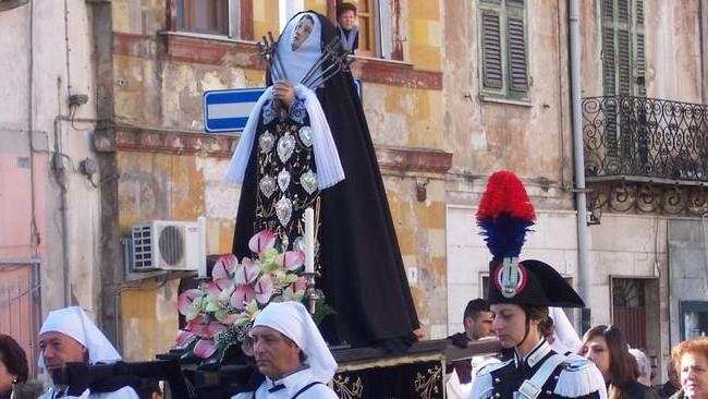 Madonna in processione per le Sette Chiese