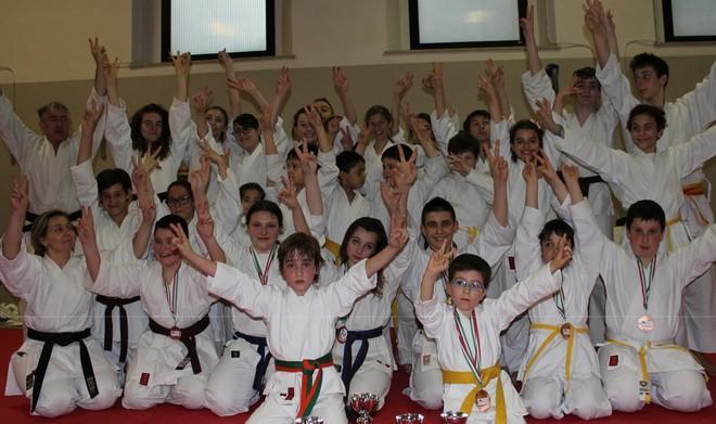Karate, la Nishiyama brilla al trofeo Asi