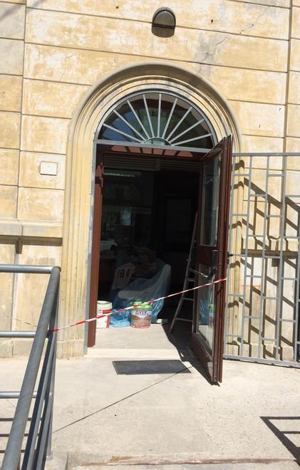 Maiero, iniziati i lavori all’ufficio postale 