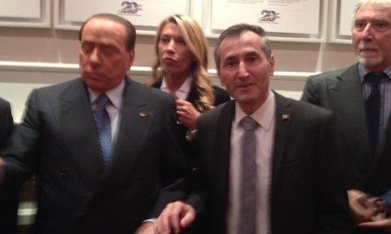 Filippi, il selfie con Berlusconi