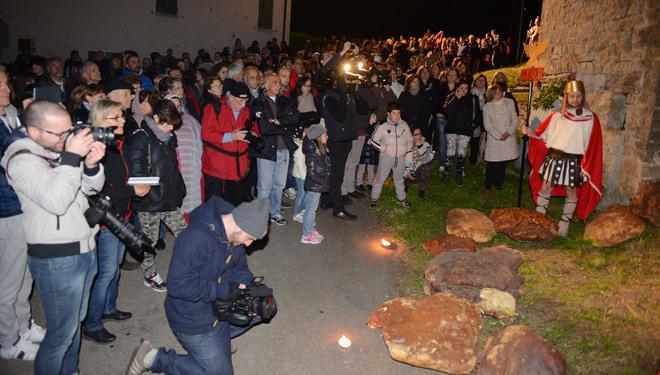 In mille alla Via Crucis vivente di Saltino