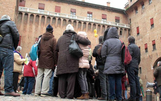La sorpresa sono i turisti nonostante il meteo 