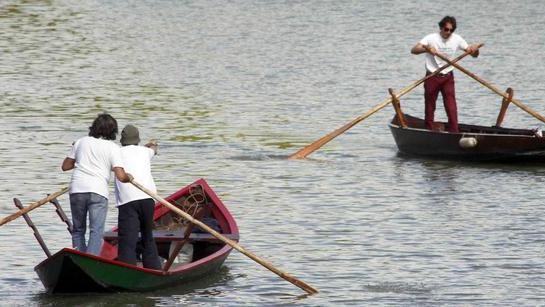 In barca sul Volano con i vogatori del Puatel