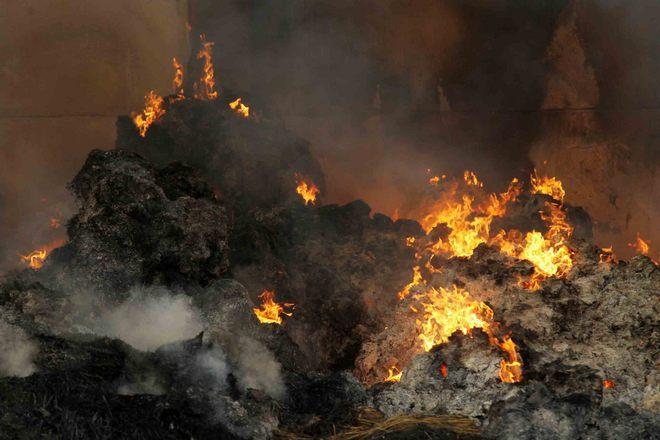 Vezzano, fiamme al bed and breakfast 