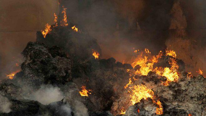 Vezzano, fiamme al bed and breakfast
