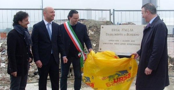 Ursa, un altro passo avanti Posata la prima pietra 