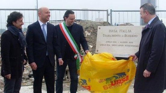 Ursa, un altro passo avanti Posata la prima pietra