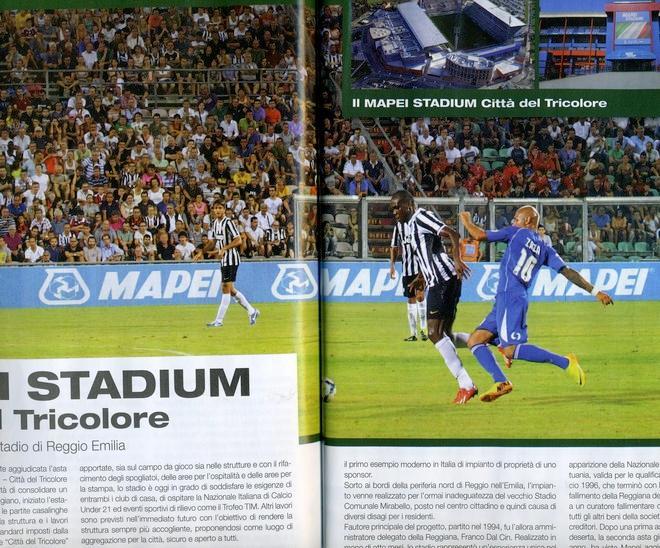 Due pagine dedicate allo stadio ma anche al rapporto coi granata