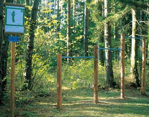 Percorso ginnico nell’ex ferrovia 