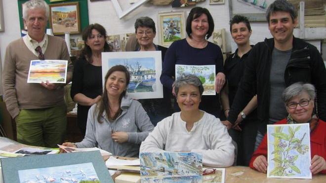 L’arte dell’acquerello incanta Vigarano