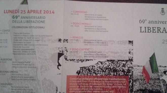 Data sbagliata su 3.000 volantini