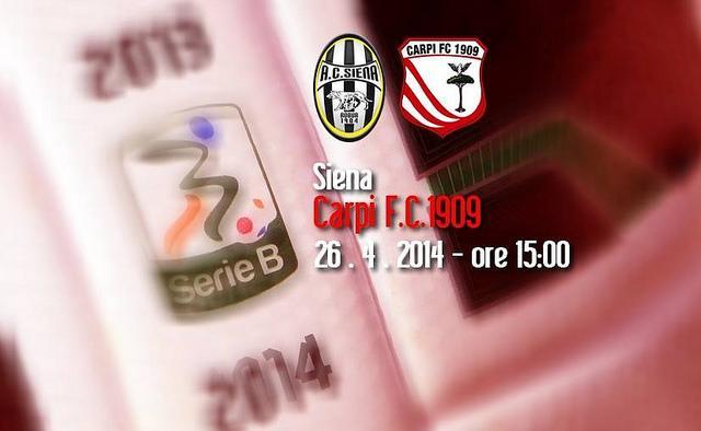 Calcio serie B/ Il Carpi pareggia a Siena 