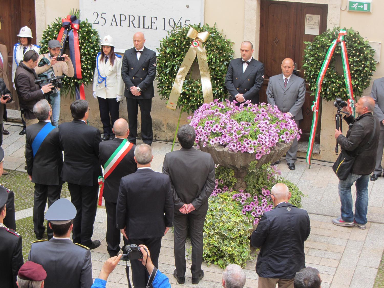 Il presidente della Regione Francesco Pigliaru: “Celebravo il 25 Aprile con mio padre, adesso con mio figlio” 