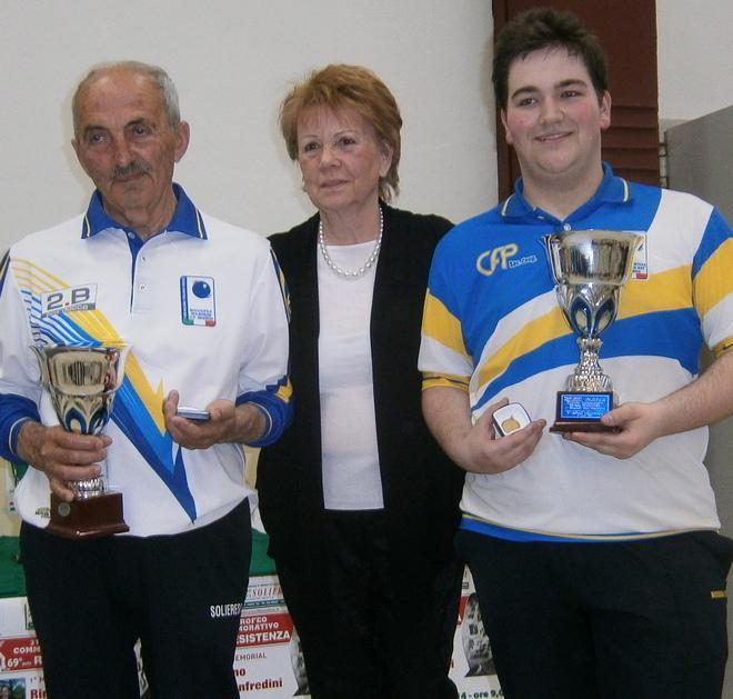 Memorial Manfredini a Soliera: terzo Barani, quarto baby Borghi 