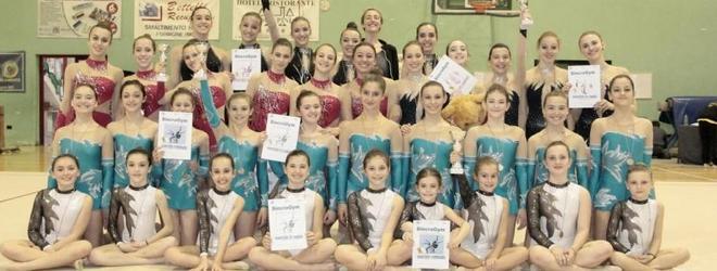 La Ritmica del Club Giardino Carpi sempre sul podio nel Sincrogym