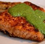 Salmone alla salsa di menta 