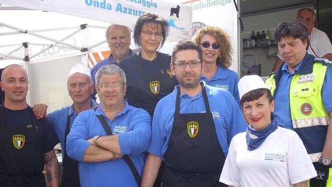 Ecco la Protezione civile: solidarietà e buona cucina