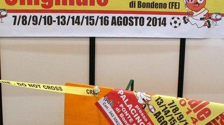 Sulla scena del crimine nello stand vuoto di Ponte Rodoni