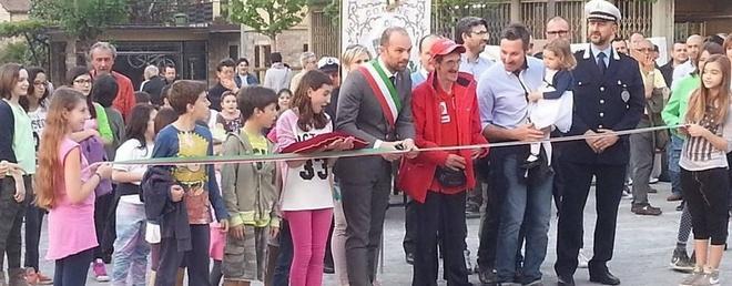 Inaugurata la nuova piazza Farri 