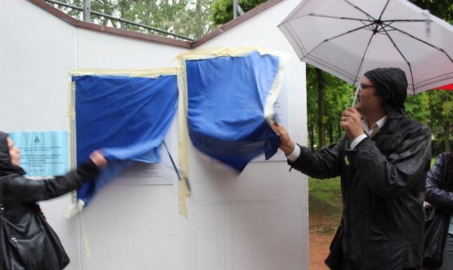 Due targhe per Freak Antoni e Masini