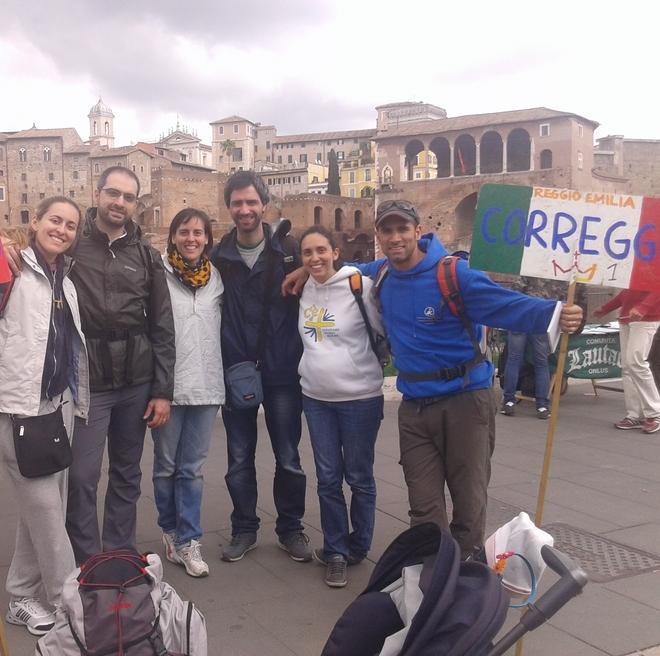 I pellegrini reggiani: «Giornata magica» 
