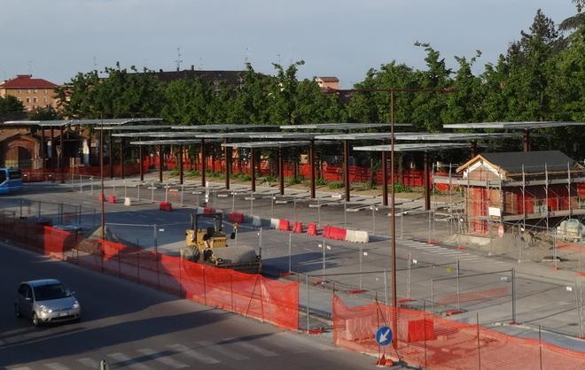 L’ex stazione sta cambiando volto 