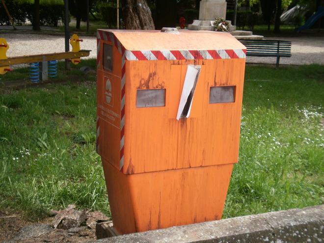 Incendiato speed-check a Scortichino 