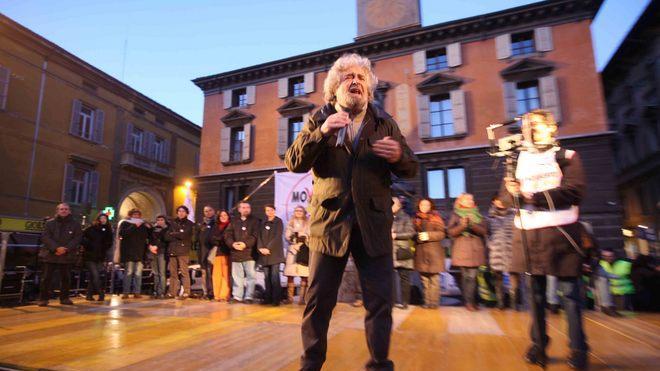 Elezioni, in arrivo Beppe Grillo
