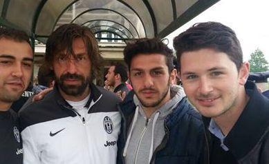 I TIFOSI JUVENTINI DI REGGIO HANNO POTUTO CONOSCERE E STRAPPARE UN AUTOGRAFO E LA FOTO AI LORO BENIAMINI 
