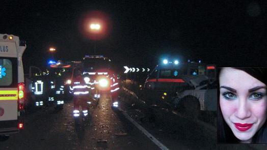 Contromano sul cavalcavia, ragazza di 22anni muore il giorno del suo compleanno