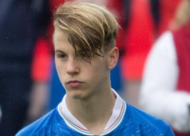 Porrini ha esordito con l’Italia Under 15