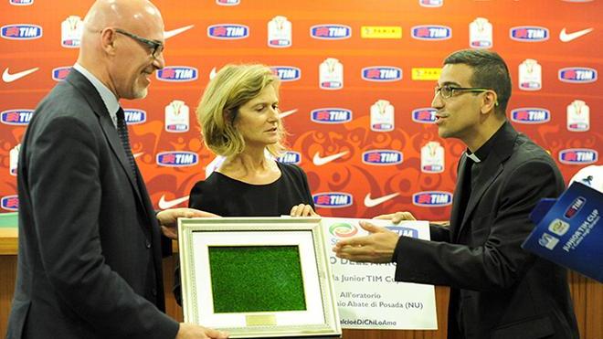 Lega di Serie A Tim e Centro sportivo italiano donano un campo a Posada