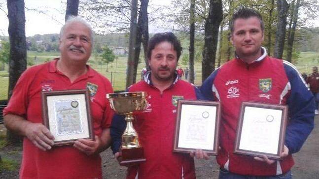 Ruzzolone. Cerfogli-Covili-Giacomelli a segno a Coscogno