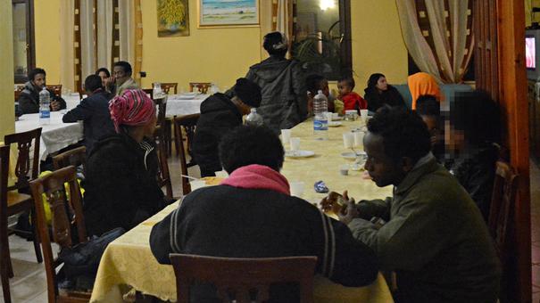 Cabras, tra i migranti molti siriani