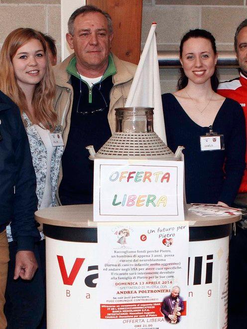Un’offerta per il piccolo Pietro