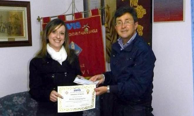 Avis: borsa di studio a una donatrice