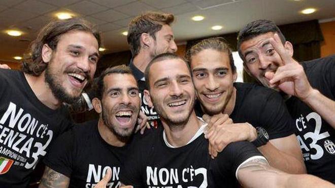 Festa scudetto in casa Juventus