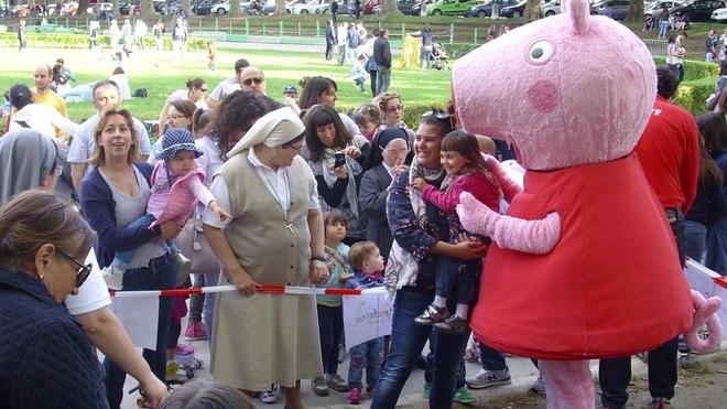 Peppa Pig e la missione delle suore