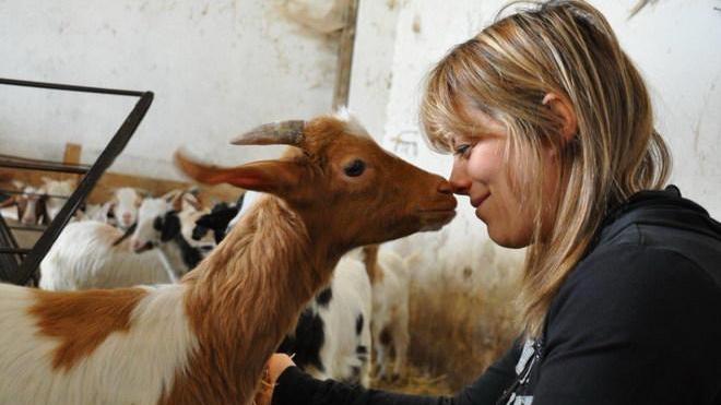 La ragazza che sussurra alle capre, giovane imprenditrice sarda premiata a Roma