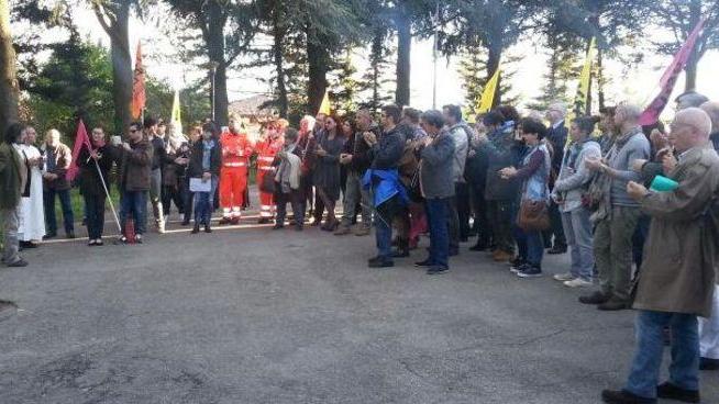Libera apre il presidio, quante emozioni