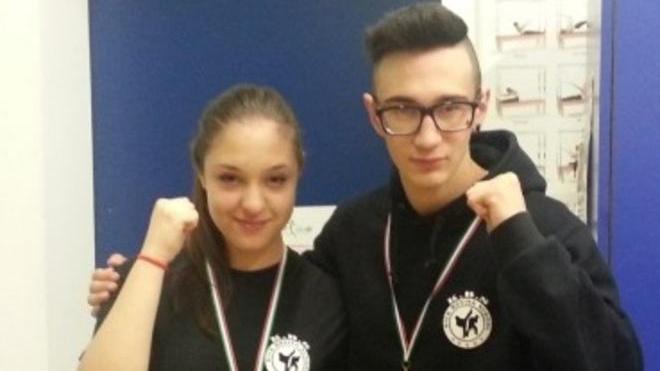 Kick boxing, due atleti sul podio