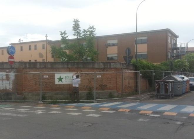Ricreatorio, lavori sul muro pericolante 
